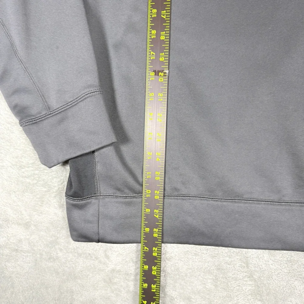 Nike Mens XL Sweatshirt Grey Alabama Crimson Baseball Therma-FIT Pullover